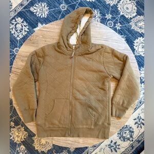 The North Face Women’s Quilted Hoodie - Olive Green